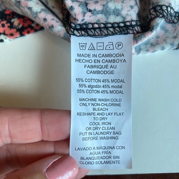 Michael Kors Long Sleeved Floral Top - Picture 12 of 13